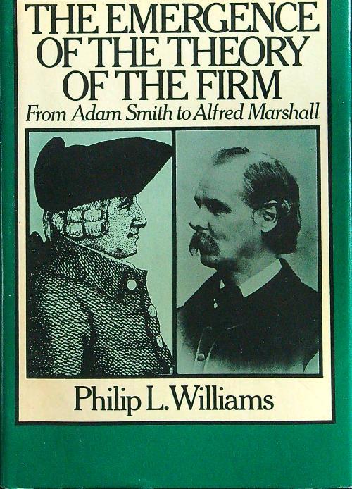 The emergence of the theory of the firm - Williams - copertina