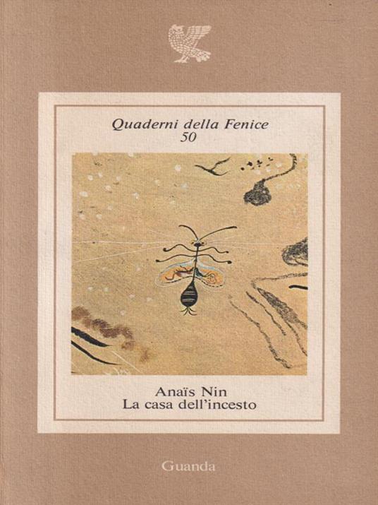 La casa dell'incesto - Anais Nin - copertina