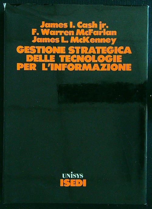 Gestione strategica delle tecnologie per l'informazione - copertina