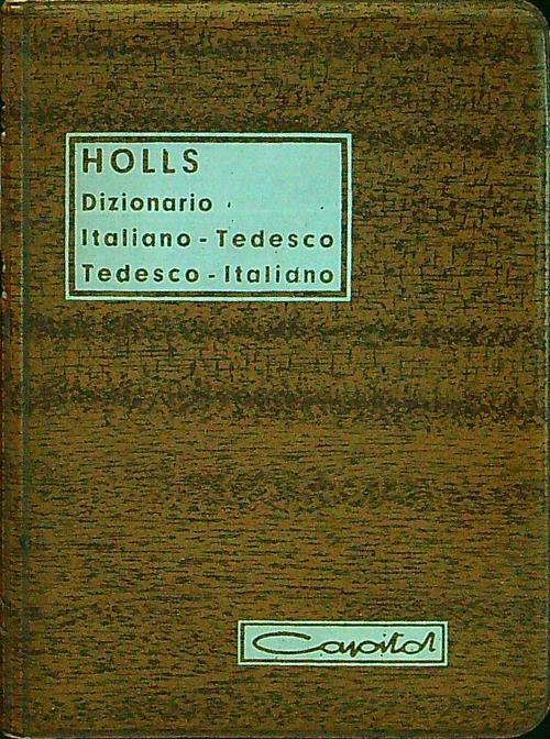 Tedesco Dizionario Tedesco-Italiano. Italiano-Tedesco. di -- - Libri usati  su