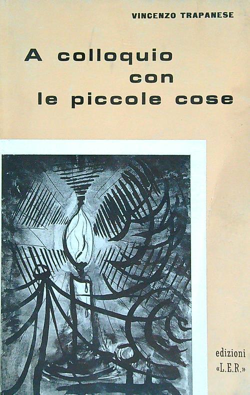 A colloquio con le piccole cose - Vincenzo Trapanese - copertina