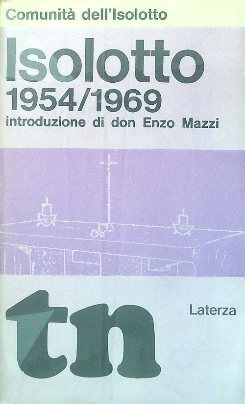 Isolotto 1954/1969 - copertina