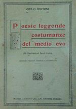 Poesie leggende costumanze del medio evo