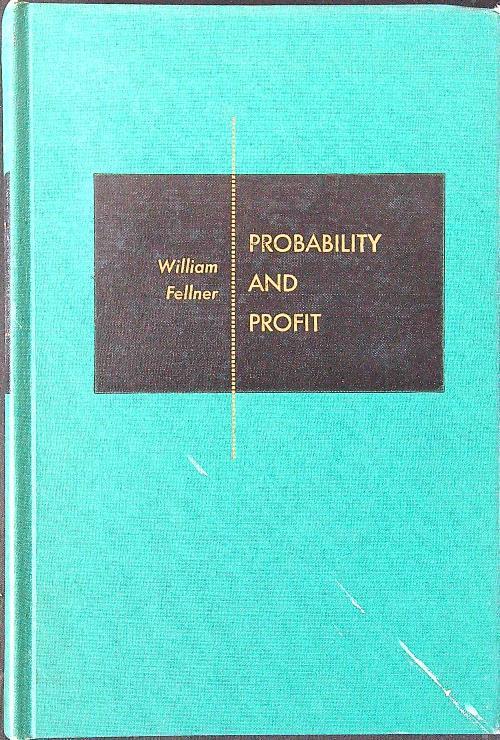 Probability and profit - William Fellner - copertina