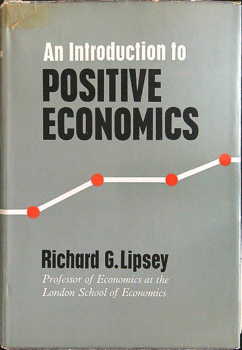 An introduction to positive economics - Lipsey - copertina