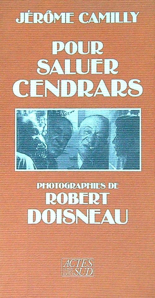 Pour saluer cendrars - Jerome Camilly - copertina