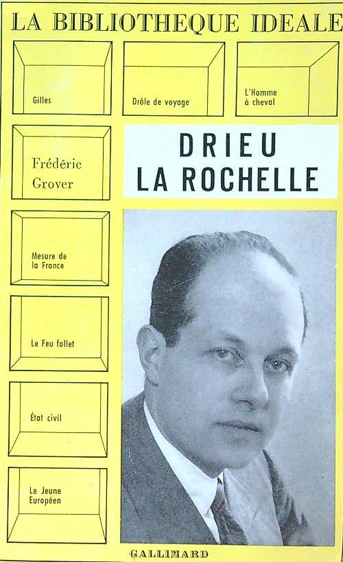 Drieu la Rochelle - Frederic Grover - copertina