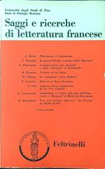 Saggi e ricerche di letteratura francese vol. II