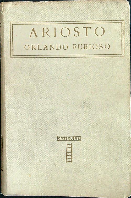 Orlando Furioso vol I - Ludovico Ariosto - copertina