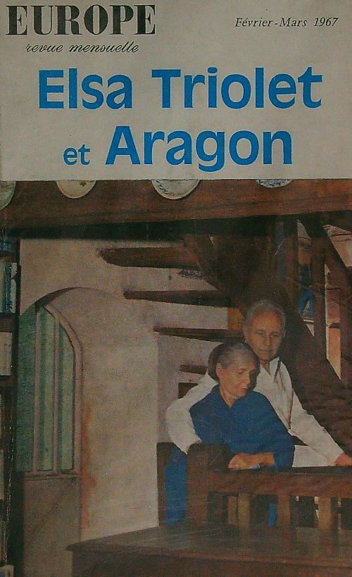 Europe fev/mars 1967 - Elsa Triolet et Aragon - copertina