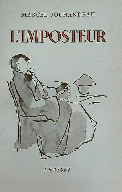 L' imposteur - Marcel Jouhandeau - copertina