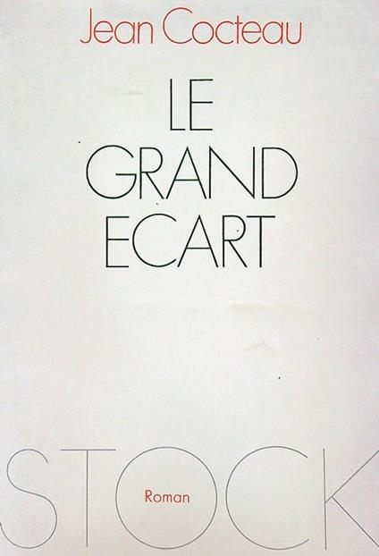Le grand ecart - Jean Cocteau - copertina