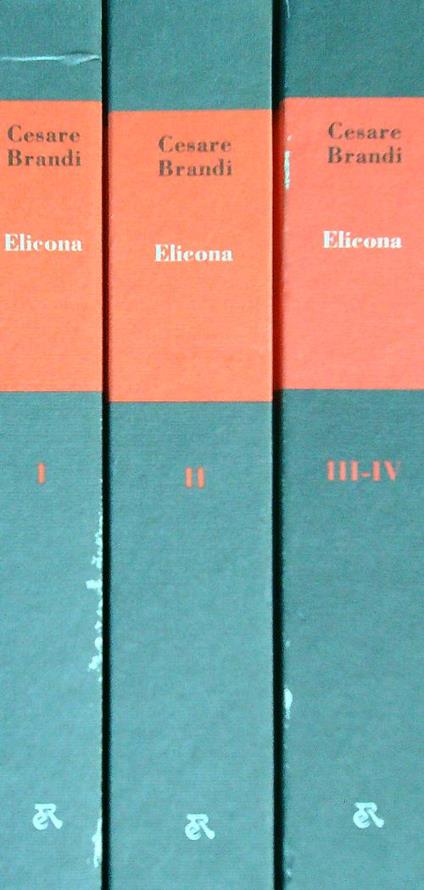 Elicona 3vv - Cesare Brandi - copertina