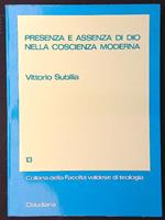 Presenza e assenza di dio nella coscienza moderna