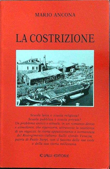 La costruzione - Mario Ancona - copertina