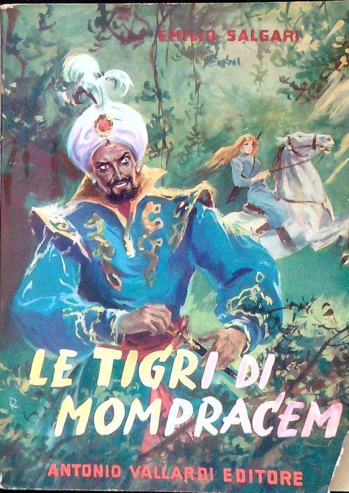 Le tigri di Mompracem - Emilio Salgari - copertina