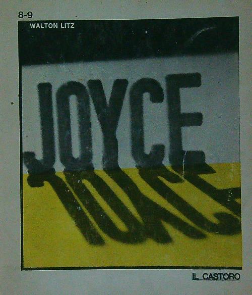 Joyce - Walton Litz - copertina