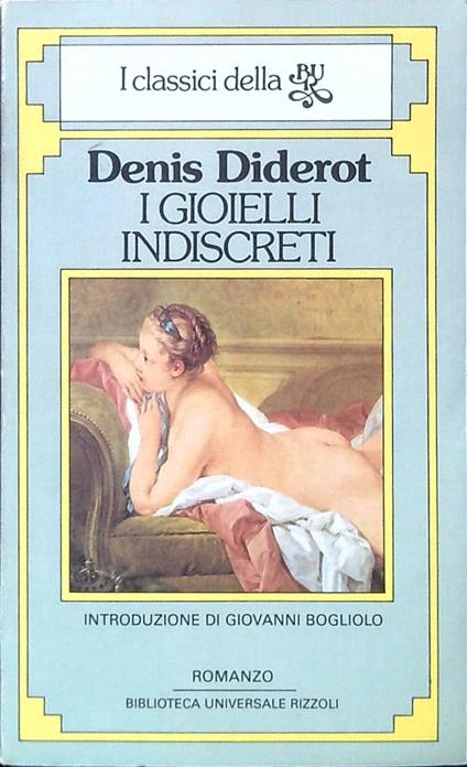 I gioielli indiscreti - Denis Diderot - copertina