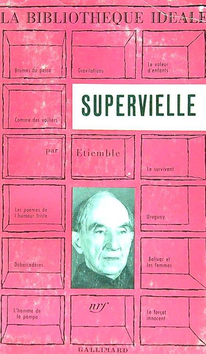 Supervielle - René Etiemble - copertina