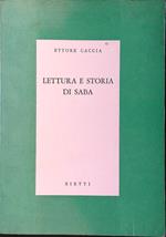 Lettura e storia di Saba