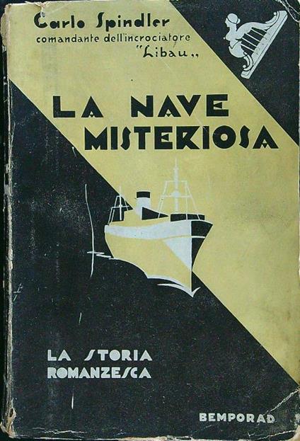 La nave misteriosa - Carlo Spindler - copertina