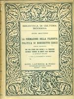 La formazione della filosofia politica di Benedetto Croce