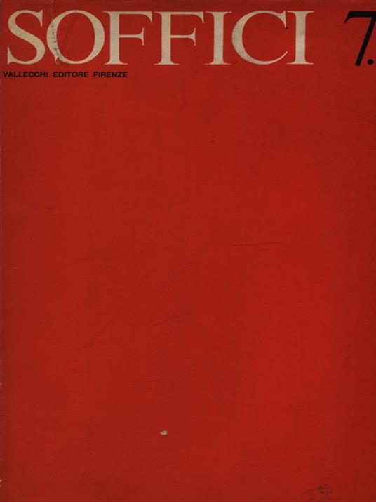 Opere VII 1 - Ardengo Soffici - copertina