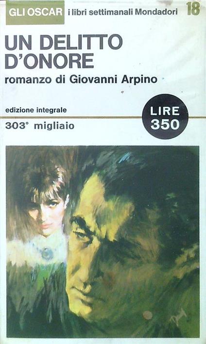 Un delitto d'onore - Giovanni Arpino - copertina