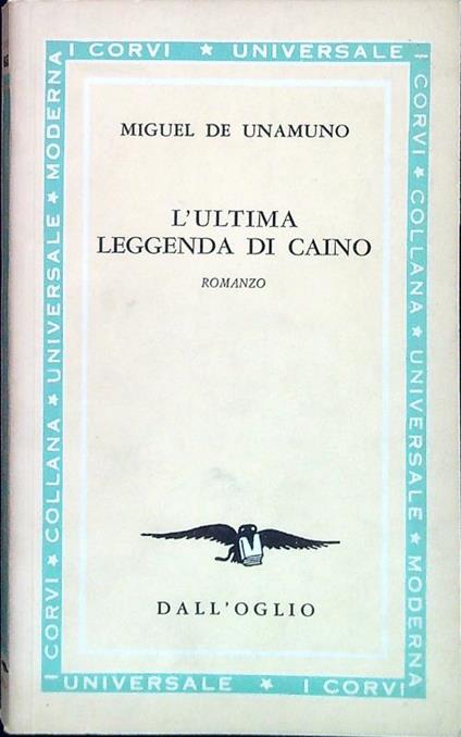 L' ultima leggenda di Caino - Miguel de Unamuno - copertina