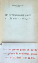 Les derniers grands salons litteraire