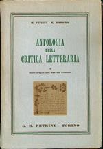 Antologia della critica letteraria I