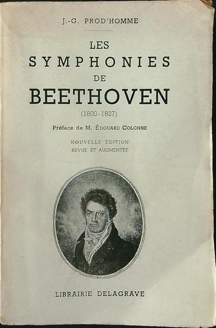 Les symphonies de Beethoven - copertina