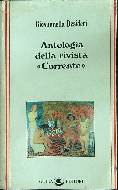 Antologia della rivista ''Correntè' - Giovannella Desideri - copertina