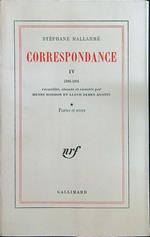 Correspondance IV