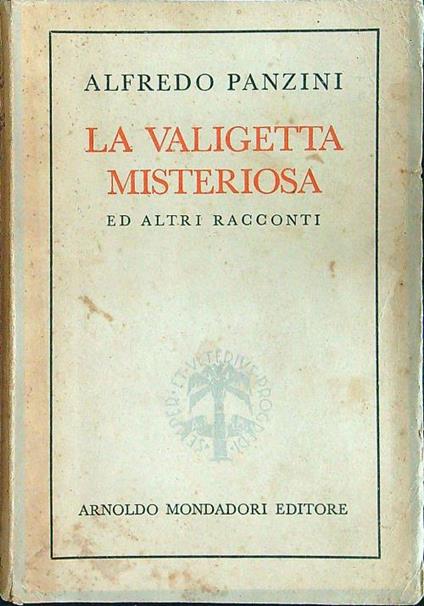 La valigetta misteriosa - Alfredo Panzini - copertina