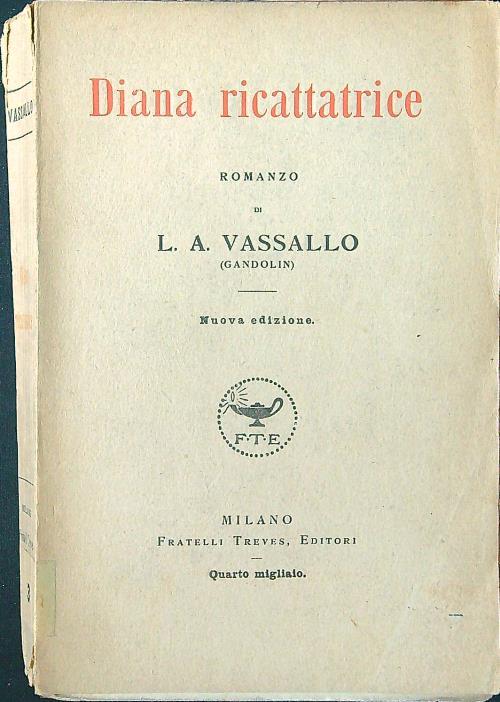 Diana ricattatrice - L. A. Vassallo - copertina