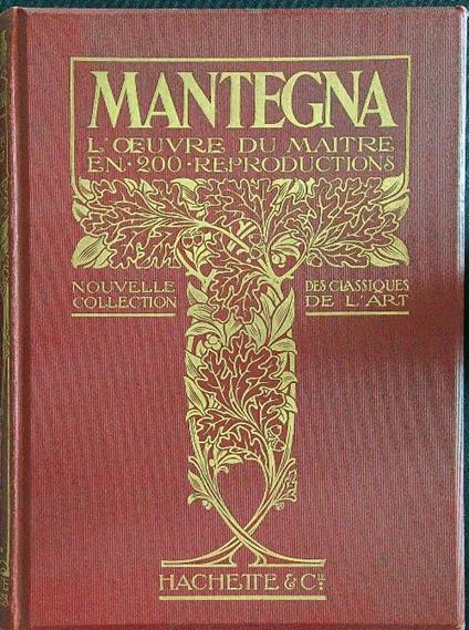 Andrea Mantegna L'oeuvre du maitre - copertina