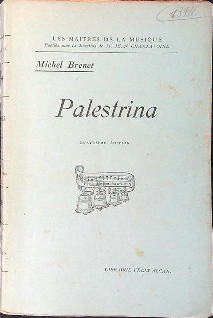 Palestrina - Michel Brenet - copertina