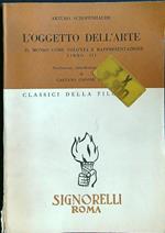 L' oggetto dell'arte