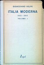 Italia moderna 1815-1915 - Volume I