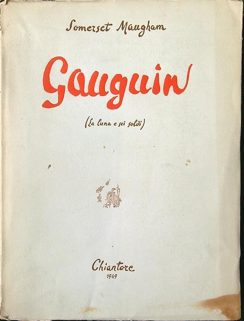 Gauguin. La luna e sei soldi - Somerset Maugham - copertina