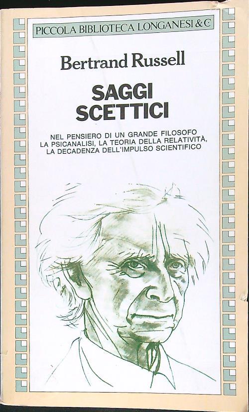 Saggi scettici - B. Russell - copertina