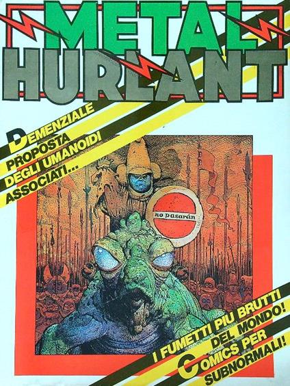 Metal Hurlant n. 7/giugno 1982 - copertina