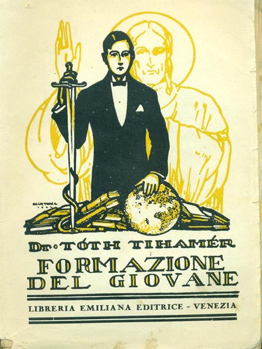 Formazione del giovane - Toth Tihamèr - copertina