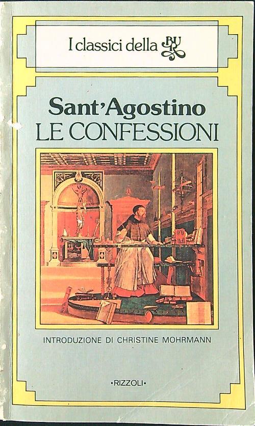 Le confessioni - Sant'Agostino - copertina