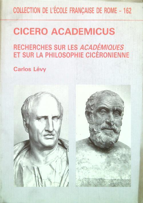 Cicero Academicus - Carlos Levy - copertina