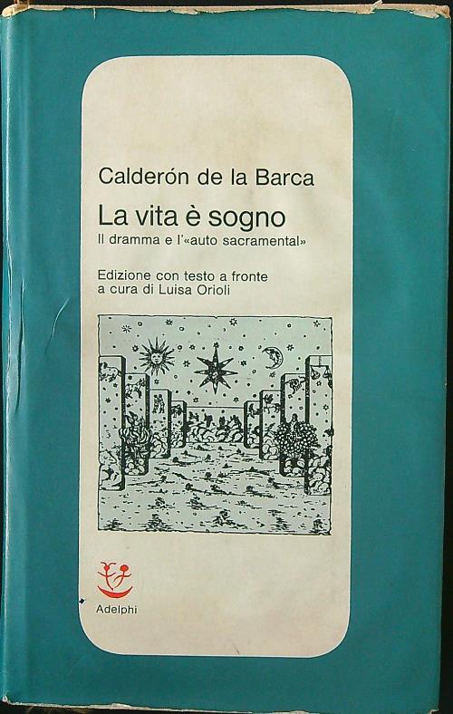 La vita è sogno - Calderon de la Barca - copertina