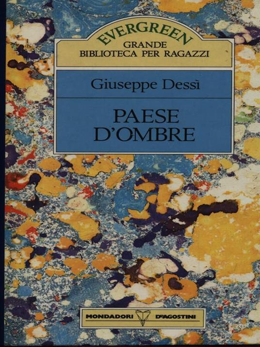 Paese d'Ombre - Giuseppe Dessi - copertina