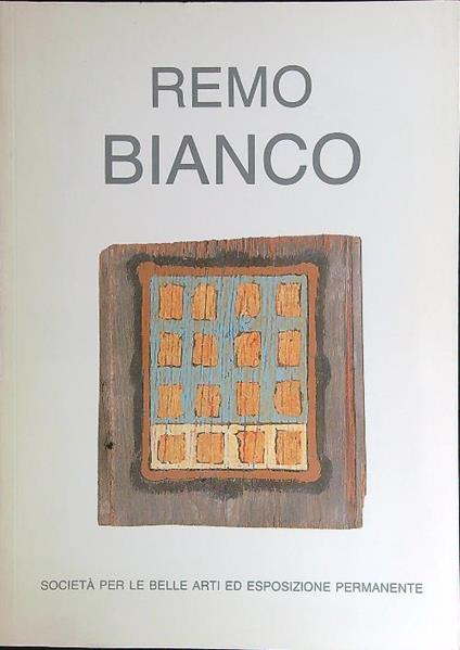 Remo Bianco - Elena Pontiggia - copertina