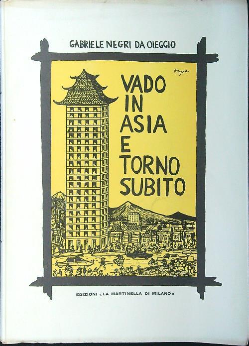 Vado in ansia e torno subito - Gabriele Negri da Oleggio - copertina